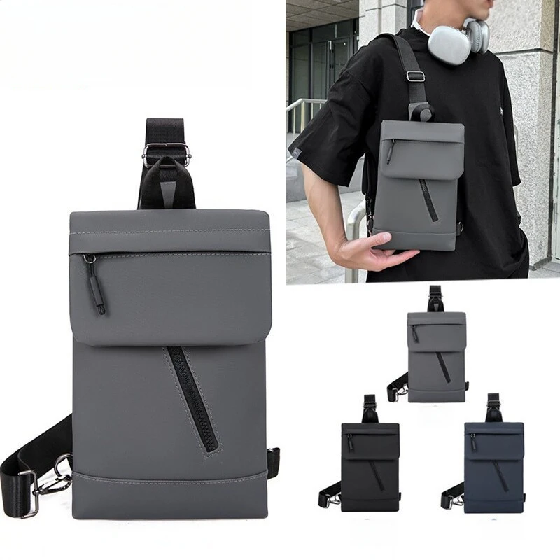 

Мужская нагрудная сумка, сумка через плечо, новая модель для пар, легкая сумка для телефона, повседневная деловая сумка через плечо