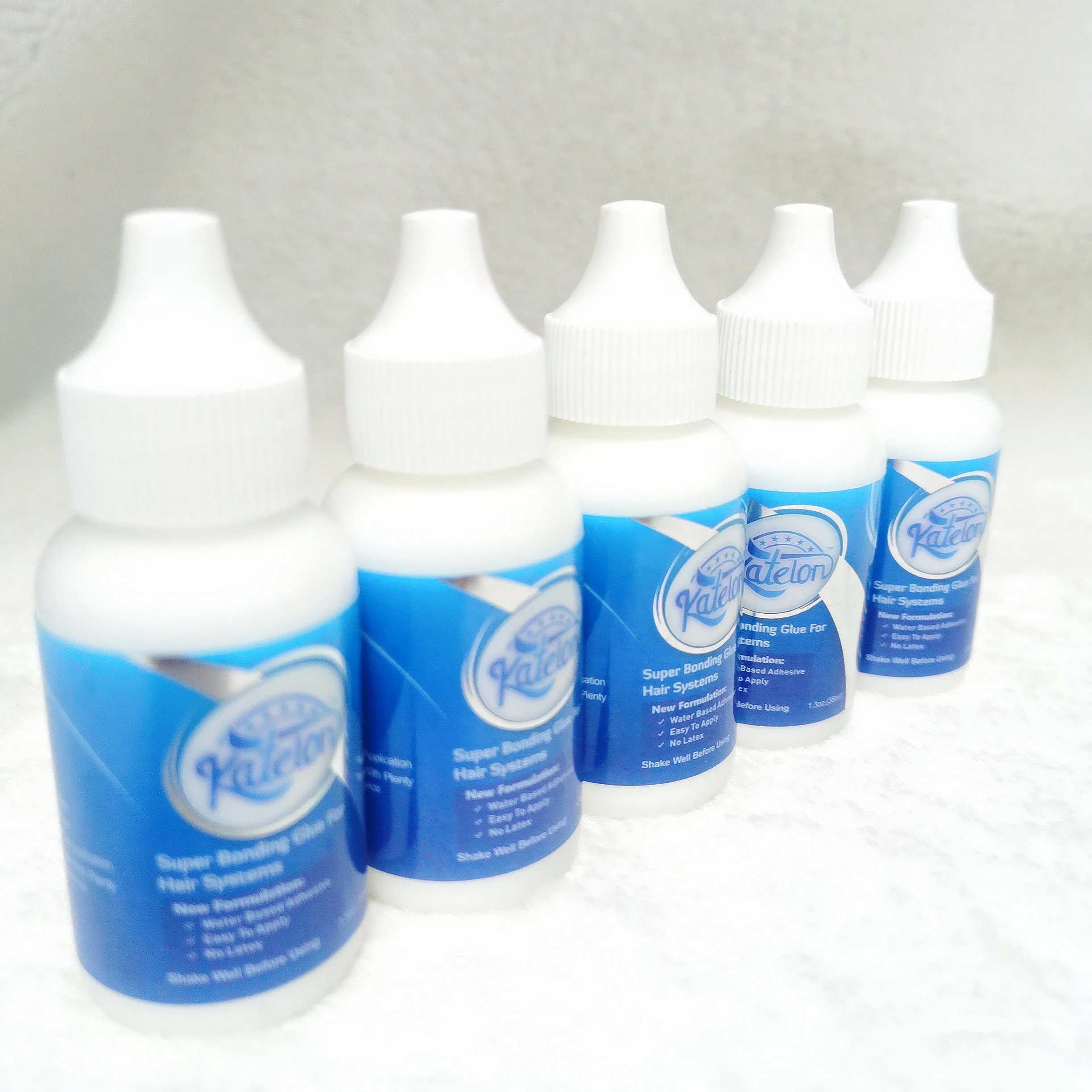 

38ML White Wig Glue For Lace Front Waterproof Front Lace Wig Glue Invisible Adhesives Katelon Hair Glue For Lace Wigs & Toupee