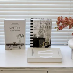 Simple Fake Books Ornament Bedroom Fashion Shooting Props Bookshelf Decor Home Decor Coffee Table Decoration Decorative Book