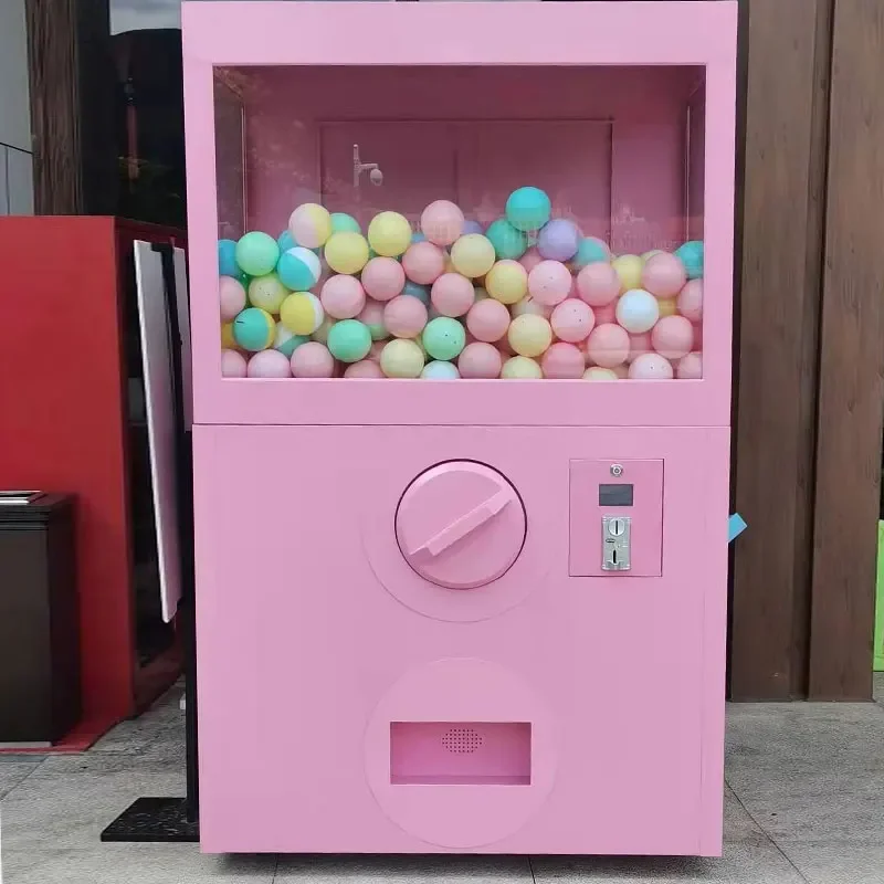 Commercial Street Large Twisting Egg Lottery Machine Customizable Outdoor Amusement Interactive Equipment Factory Direct Vending