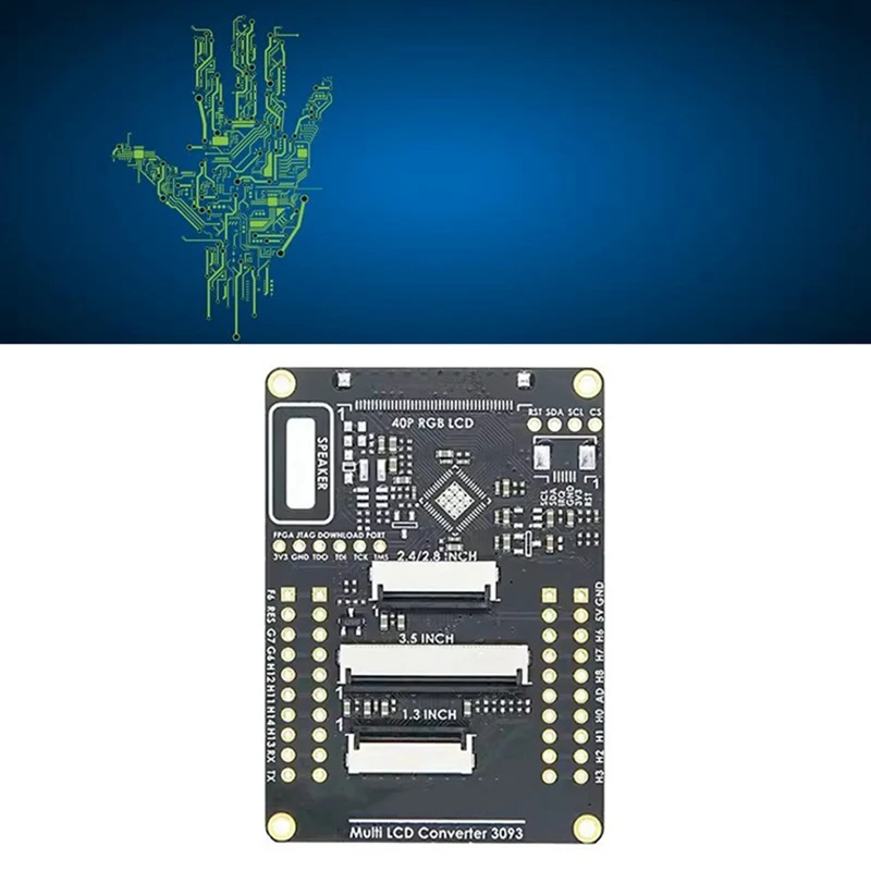 The Newmaix-II M2dock Adapter Board For 2.4/2.8Inch Linux Python Al Vision Development Board V831 Visual Demo Board