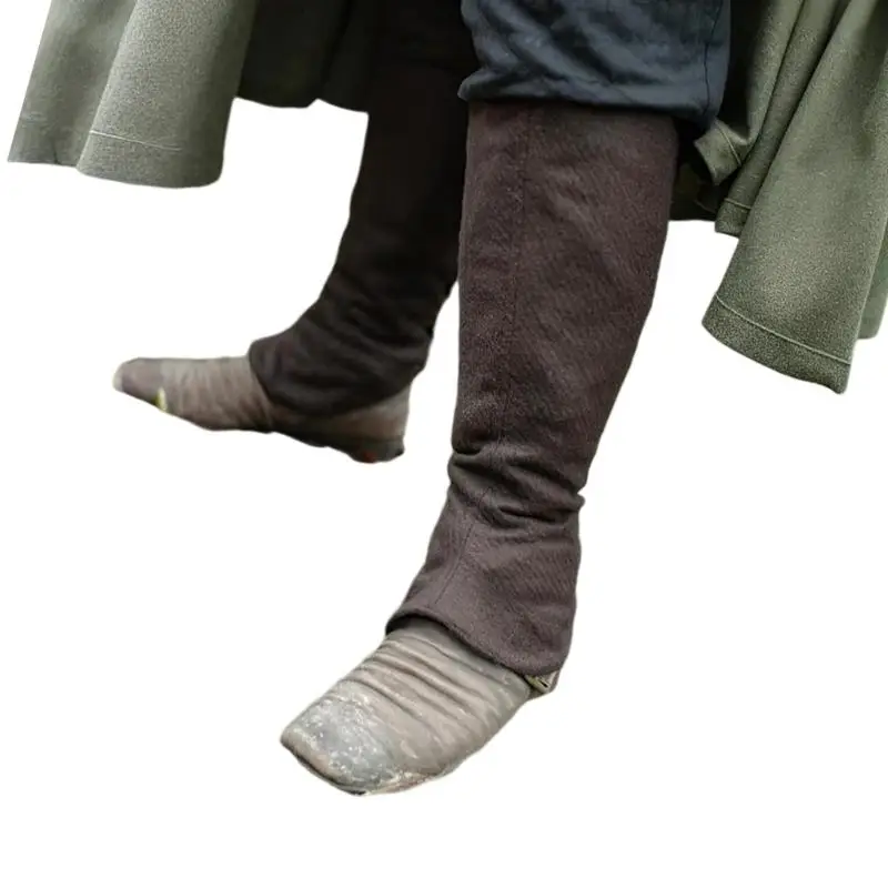 652f Knight Warriour Renaissances Cosplay Accessories Shoe Shoe Cover