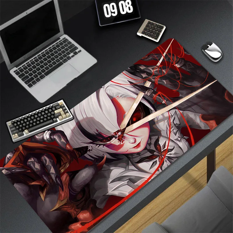 

Arlecchino Genshin Impact Anime Mouse Pad Non-slip Accessories Office Table Mat 900x400 Gaming Large Laptop Extended Desk Carpet