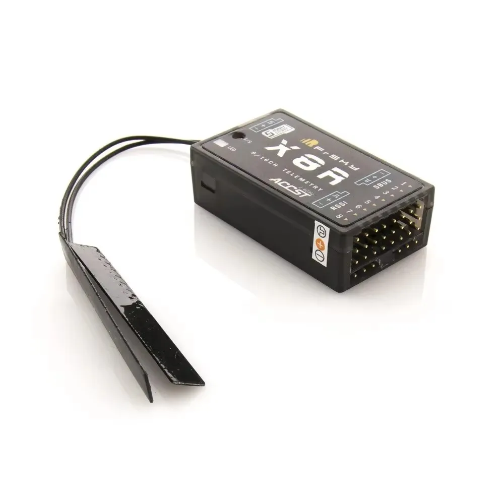 RoRuSFrSky ACCST X8R 8/16ch Receiver For XJT Taranis X9D Plus, Horus X12S X-lite Pro X9DP 2019 SMARTPORT And SBUS