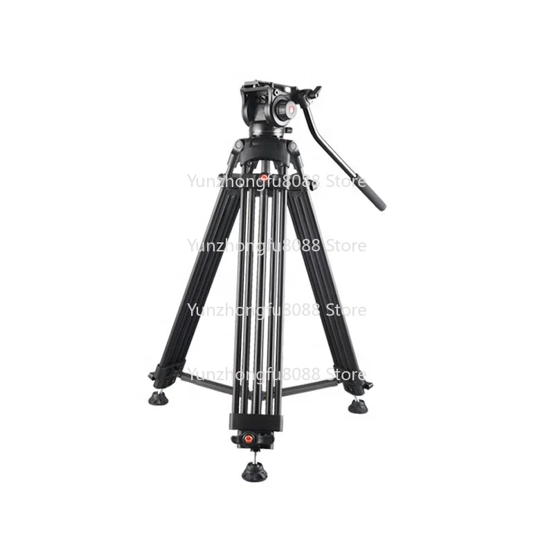 160Cm Professional Broadcast Heavy Duty Camera Tripod with Fluid Head for Camera