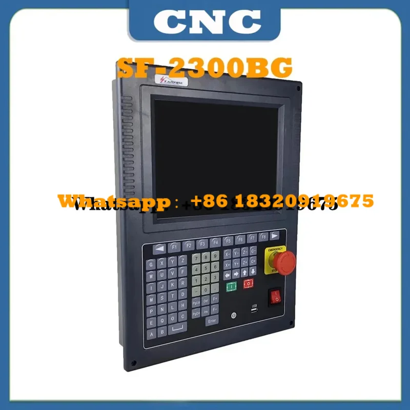 نظام آلة قطع الأسلاك المتقاطعة لهب البلازما CNC SF-2300BG وحدة تحكم قطع الأنبوب الدائري وألواح الأنبوب