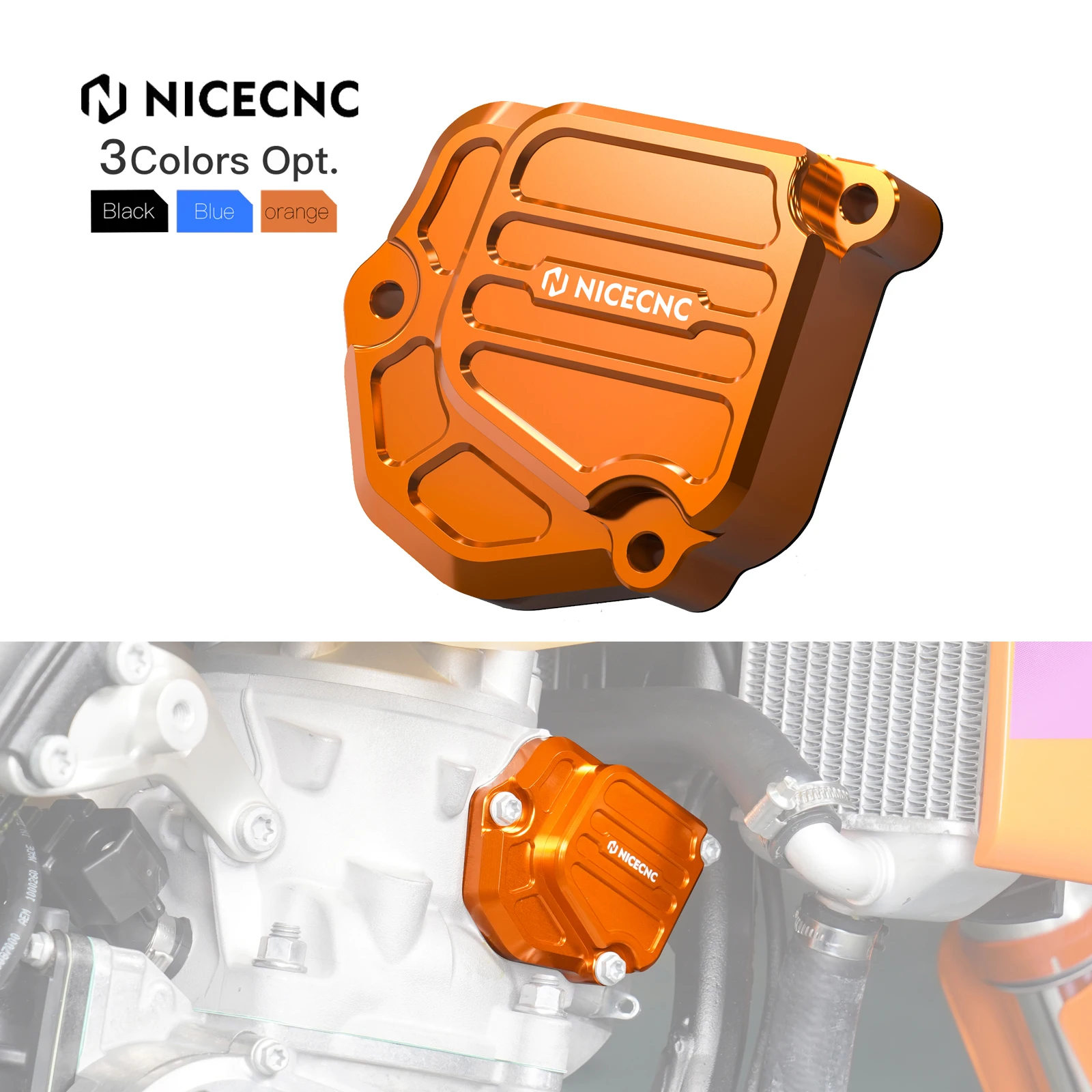 

NICECNC For KTM EXC 300 EXC 250 SX 250 2024 Right Power Valve Cover Guard For Husqvarna TE 300 TE 250 GasGas EC 300 EC 250