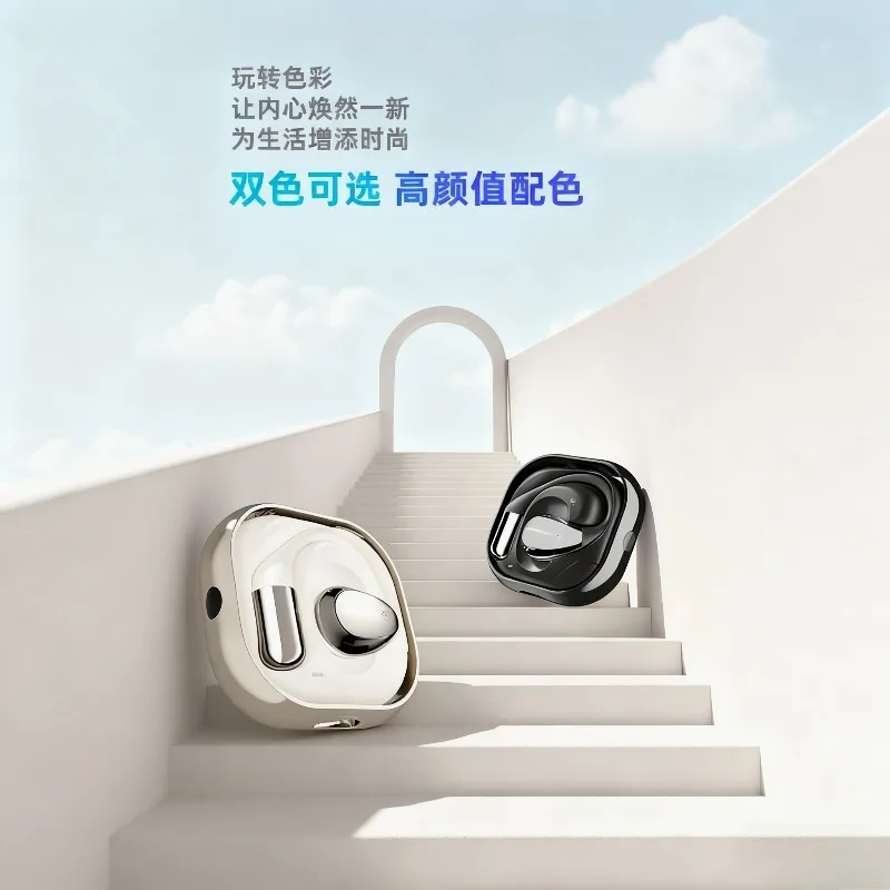 번역 이어버드 블루투스 5.4 AI 번역 68개 언어 무선 헤드셋 타입C ENC 소음 제거 여행 비즈니스용