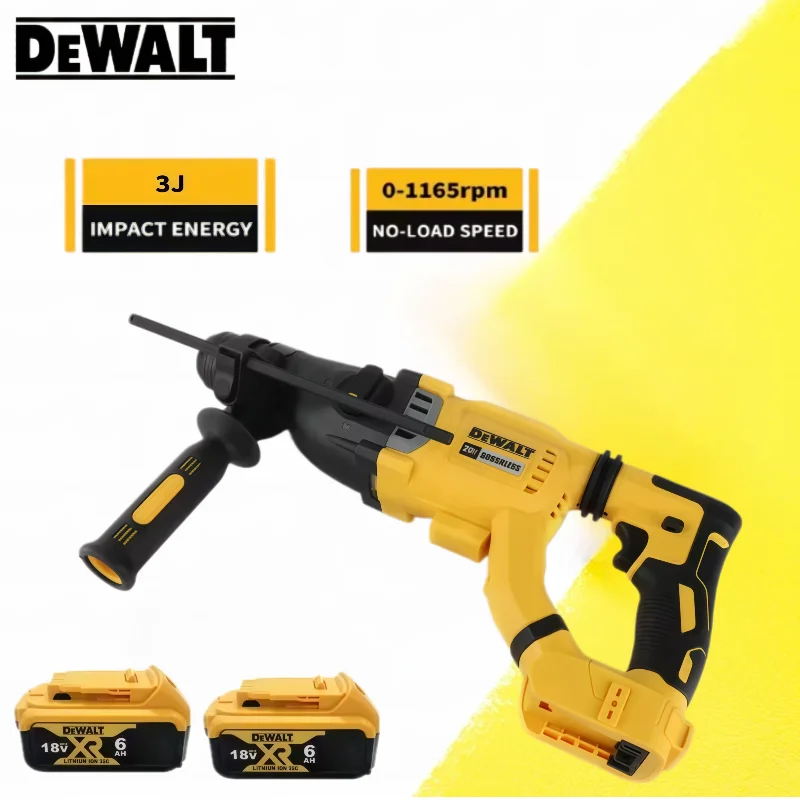 

DEWALT Cordless SDS Rotary Hammer 3-Mode Concrete Wall Metal Wood Drill D-Handle Hot Sale Tool
