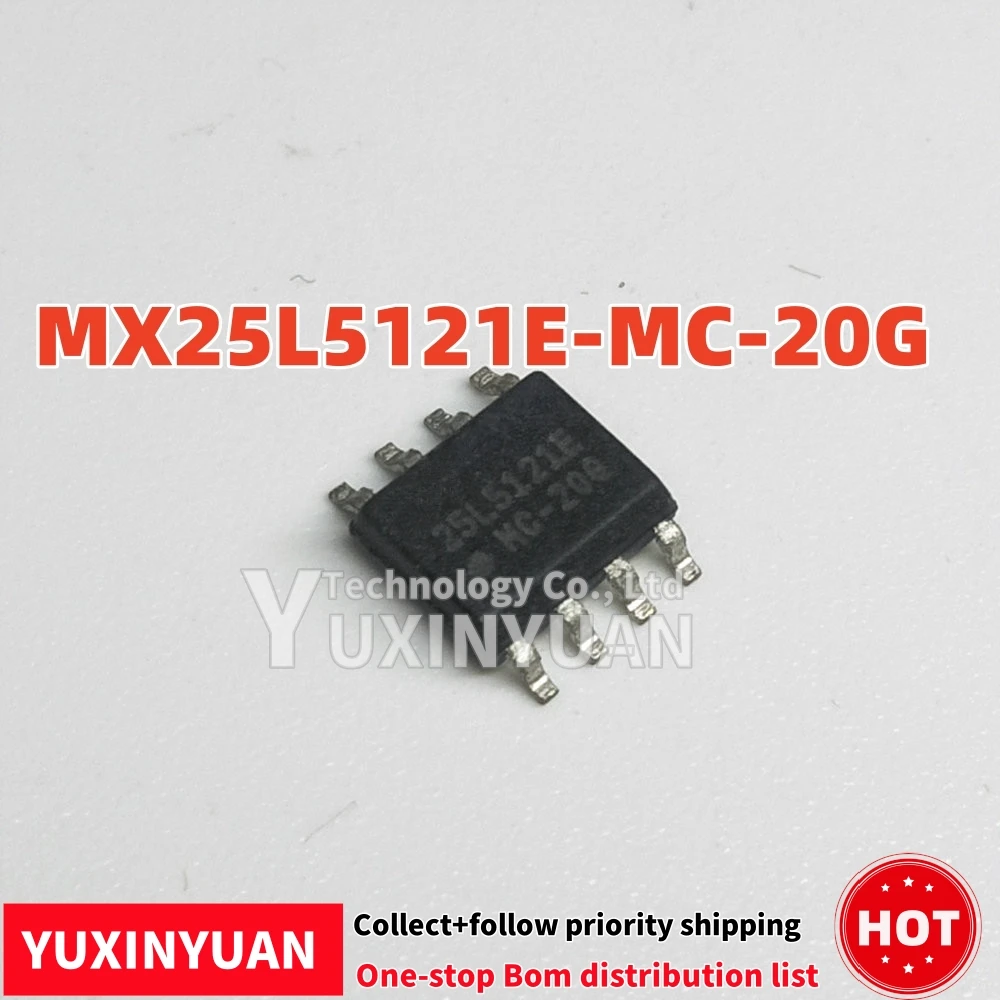 10PCS/LOT MX25L5121…
