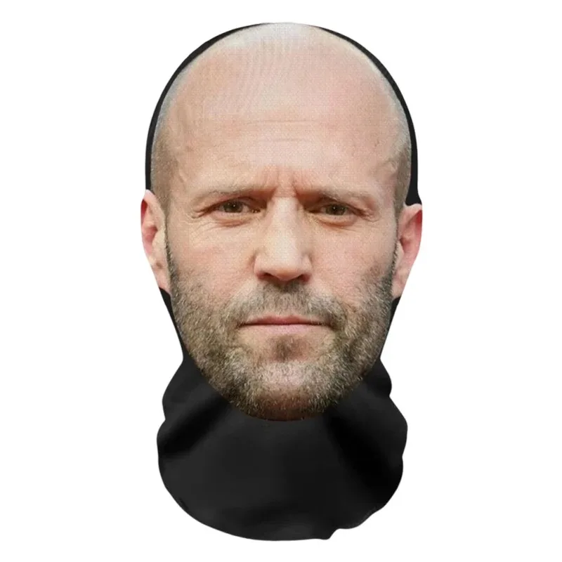NEU 2026 3D Nahtlose Maske Lustige Gesichtsmuster Kopftuch Promi Eisseide Sonnenschutz Kopfmaske Halloween Cosplay Requisiten