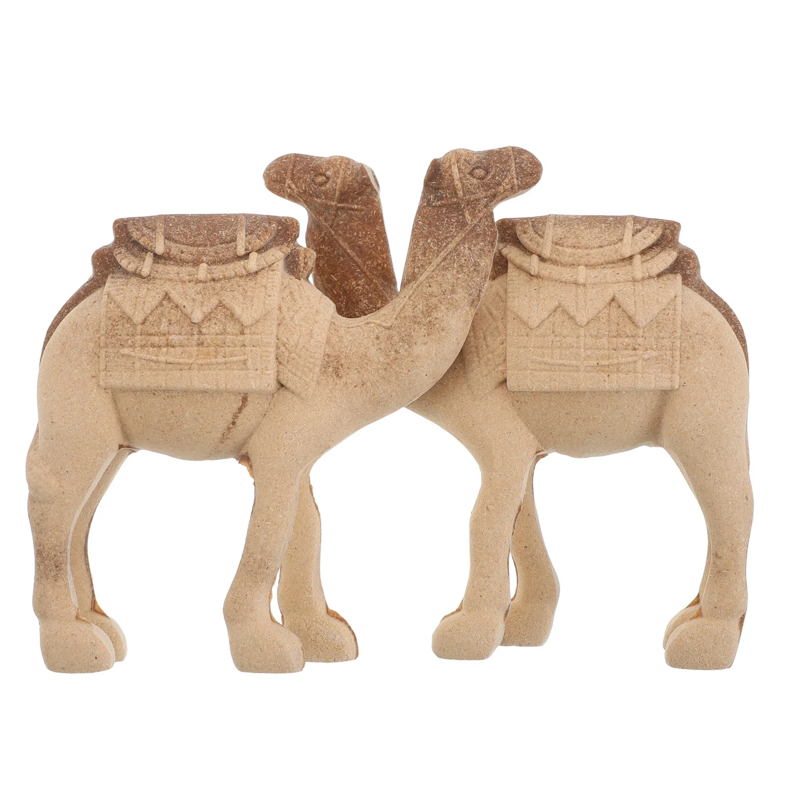 

2 шт. деревянных заготовок в виде верблюдов для творчества, неокрашенные, для самостоятельной росписи, для дома, офиса, праздников, красочный художественный проект