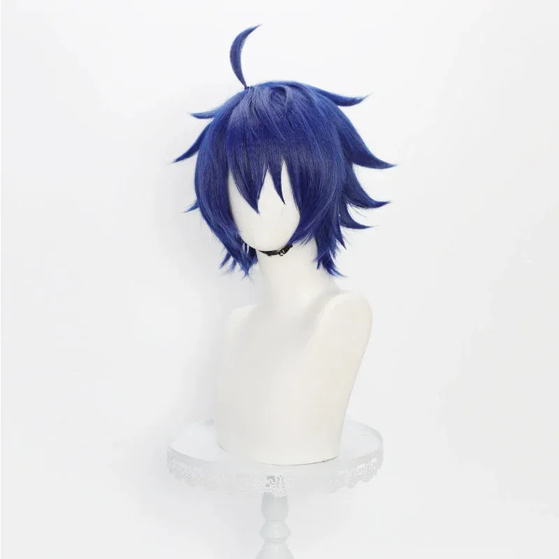 Disfraz de Anime nuevo Tougen Anki Shiki Ichinose, abrigo negro de manga larga, uniforme superior, conjunto completo de peluca, traje universitario para hombre adulto 5ftu