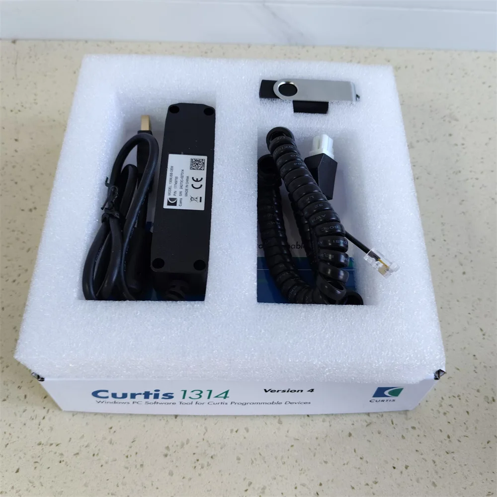 Diagnostic Tools Curtis 1314 1314K-4401 PC Station Software  Device 1309 USB Interface Box for Curtis AC DC Controller