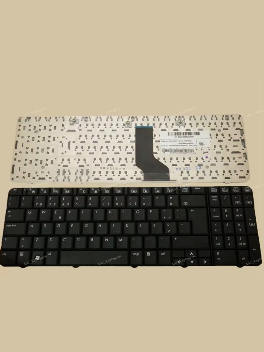 Novo po teclado português teclado para hp compaq presario CQ60-125EO CQ60-127EO CQ60-130EO CQ60-135 portátil preto