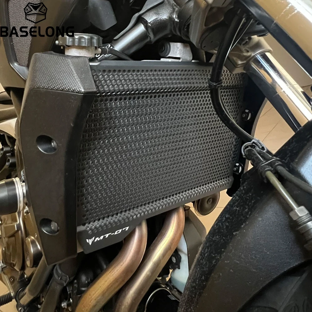 For Yamaha MT-07 MT07 FZ-07 FZ07 YZF-R7 YZFR7 2018-2019-2020-2021-2022-2023-2024-2025 Radiator Grille Guard Cover Protector