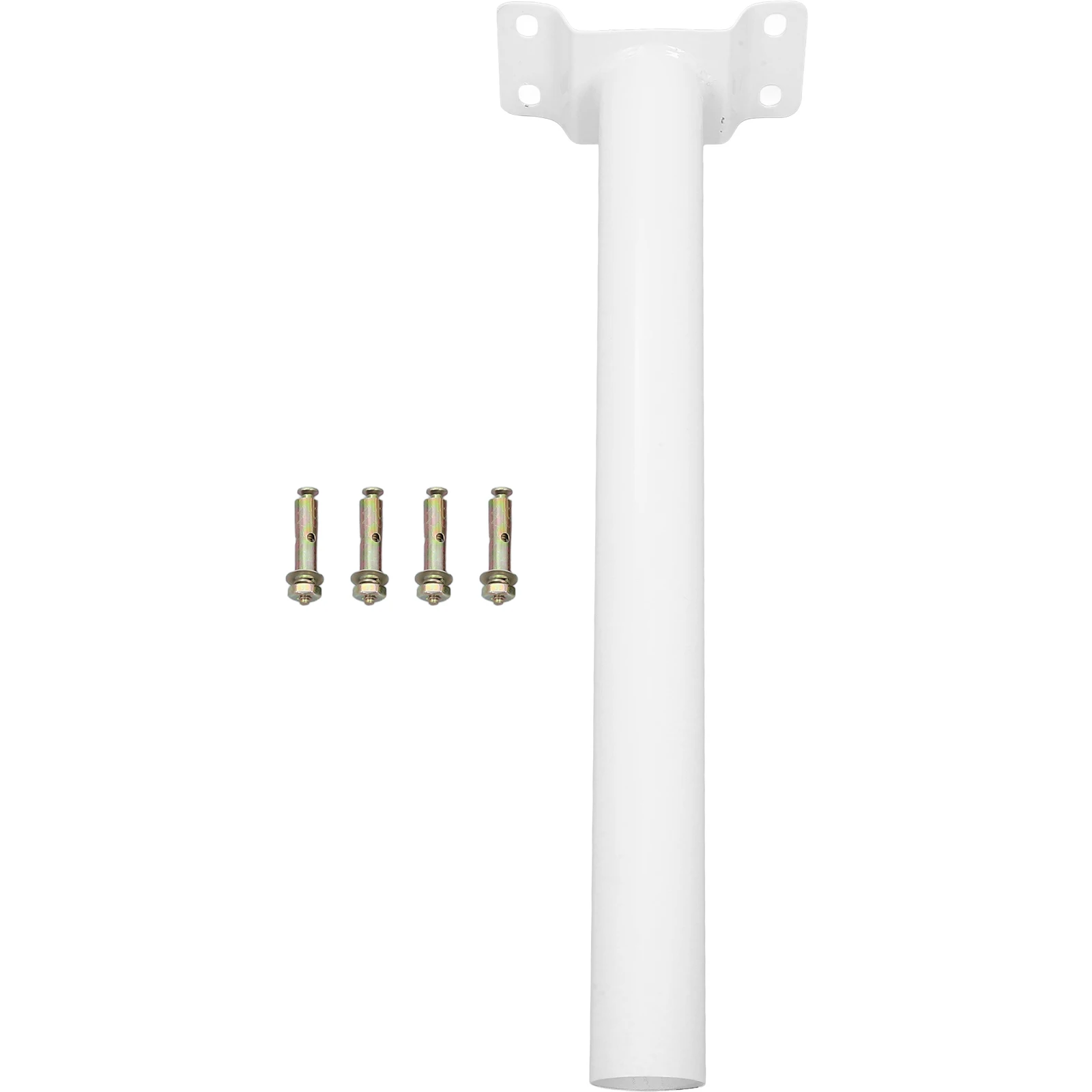 

Solar Street Light Bracket Steel Easy Install Integrated Design Compatible solar spot light pole arm road bracket