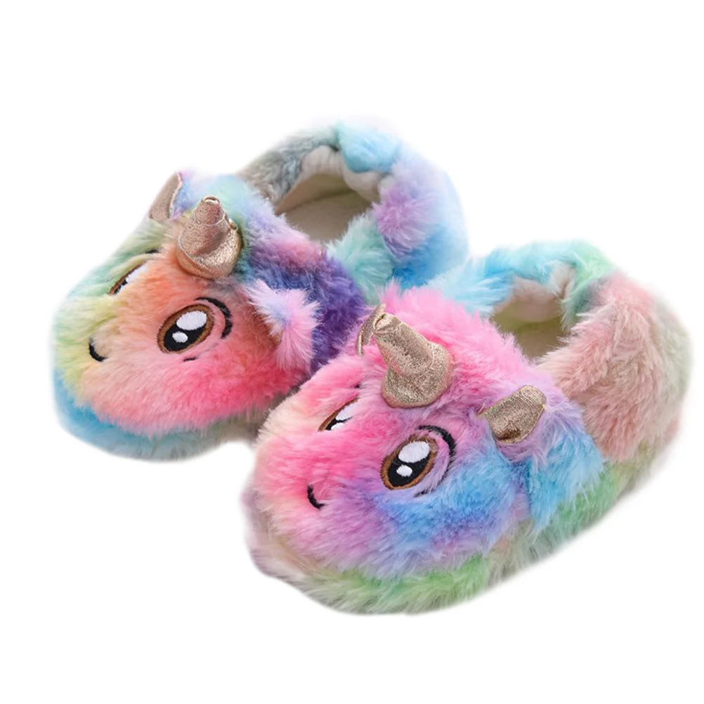 

Leisure Shoes Cotton Slippers Girl Child Kid Gifts Upper: Imitation Rabbit Plush Kids