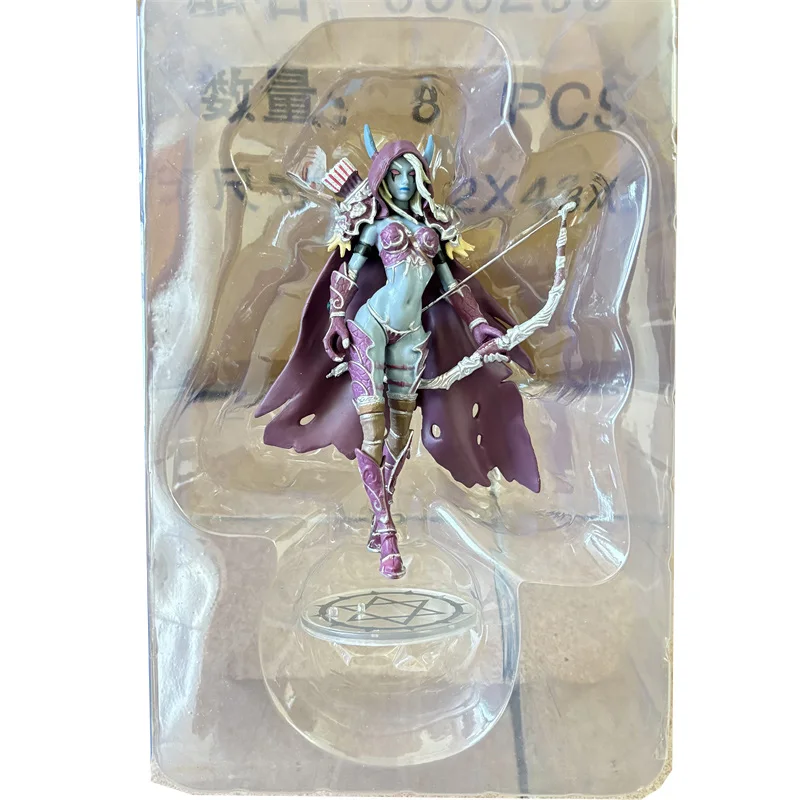 

WOW Fall of The Lich King Arthas Sylvanas Windrunner Sylvan Archery Queen World Of Warcraft Dota Menethil Action Figure Toy