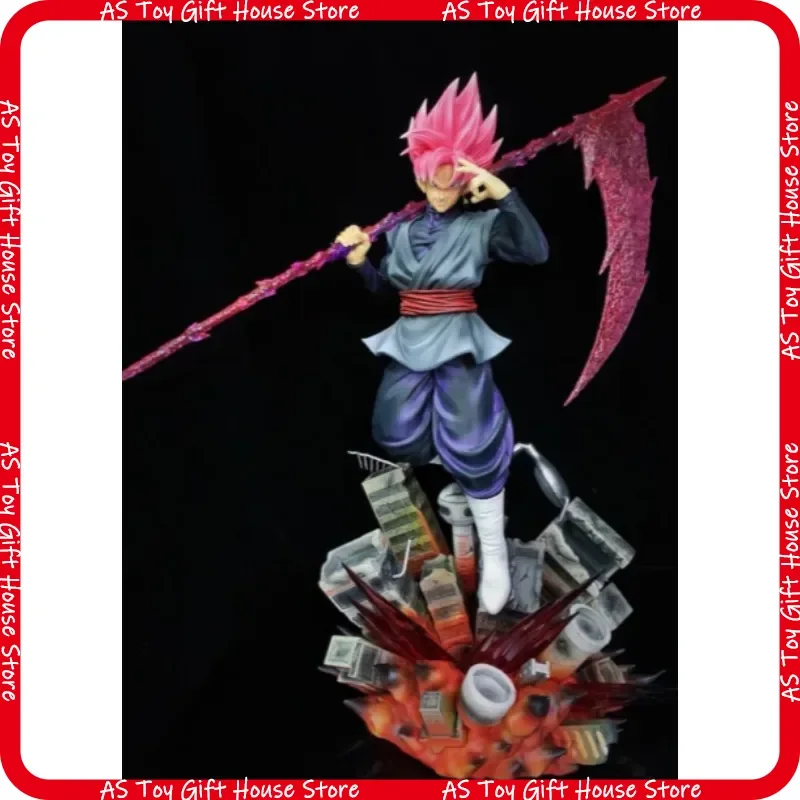 JT Studio Toys - Figura de Anime de Dragon Ball, Goku y Zamasu, Escala 1/6, Nueva, Figura de PVC Negra, Estatua Decorativa, Modelo Coleccionable, Regalo de Navidad
