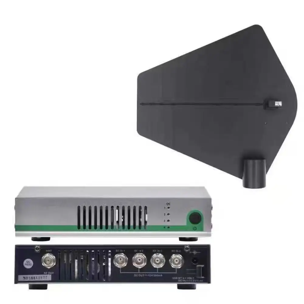 AC3 Active Antenna Combiner Kit AC10 Active Transmitter Combiner Splitter Amp For Wireless In Ear Monitor System