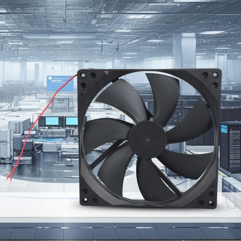 12V 18025 High Performances PC Case Fan For Server Rack And Small Space Ventilation 83CF