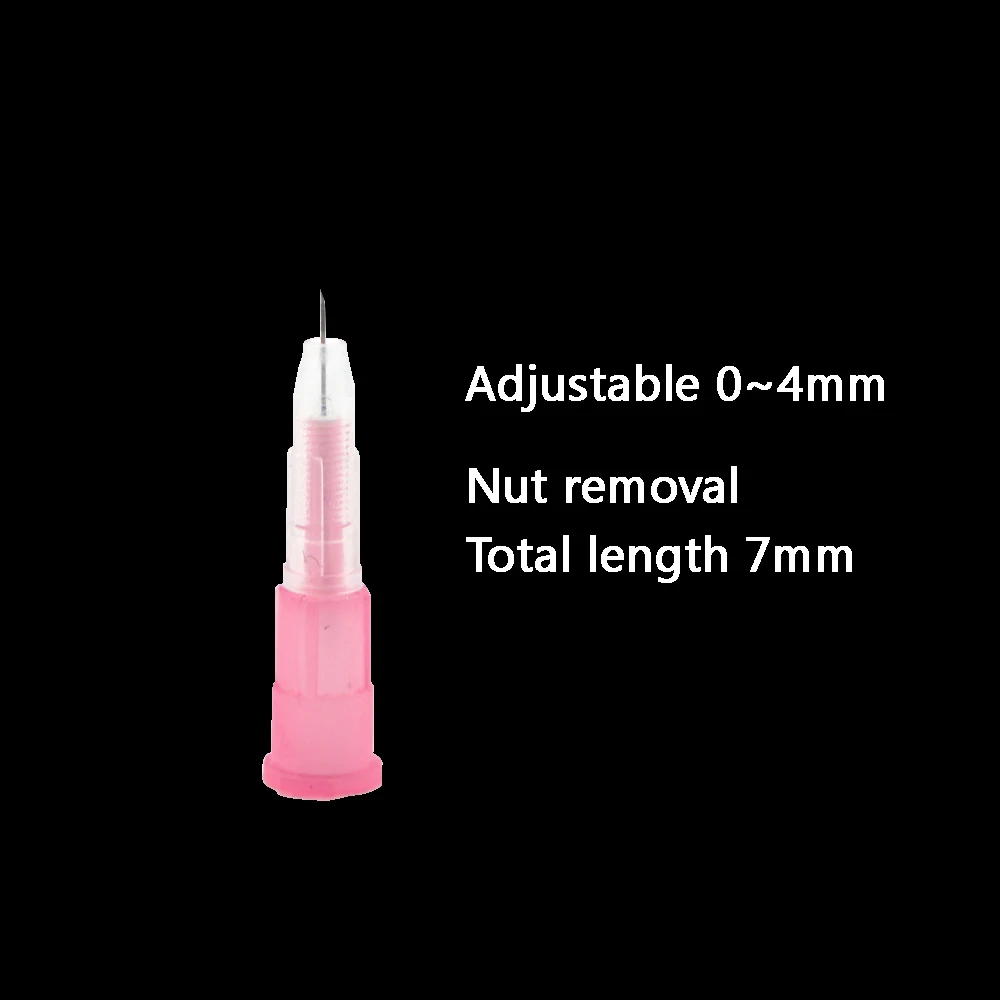 31G 4mm adjustable small needle disposable 31G medical micro-plastic injection cosmetic sterile needle surgical tool