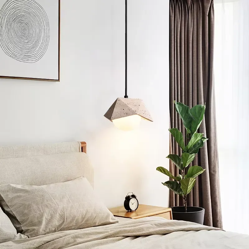 ne Bedside Chandelier Creative Bar Art Light LED 3000K Warm Light Easy Installation High CRI 95