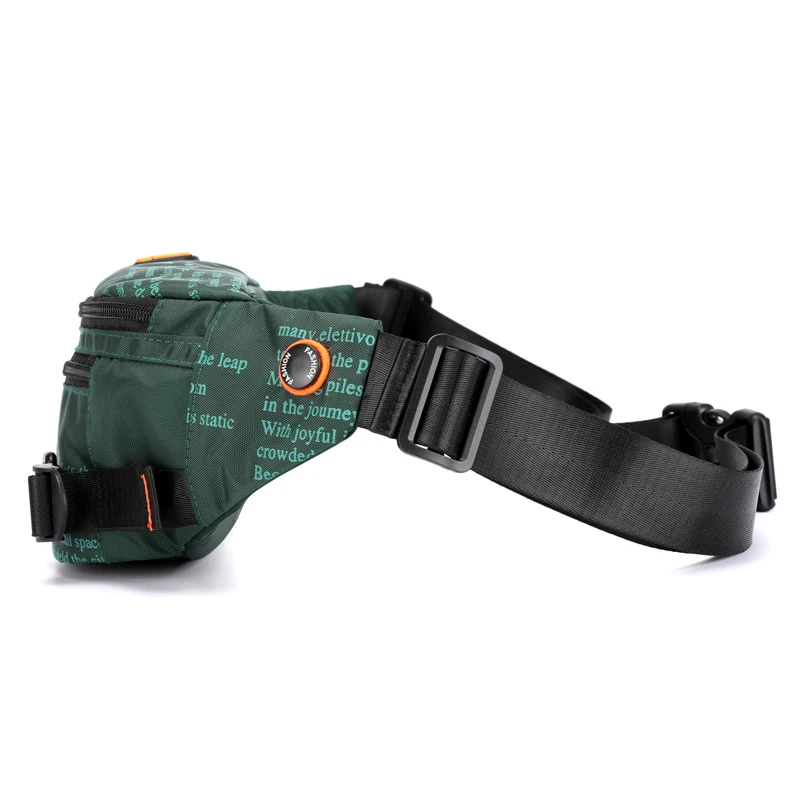 

Men's belt bag Street style chest bag crossbody bag Sports running waist bag