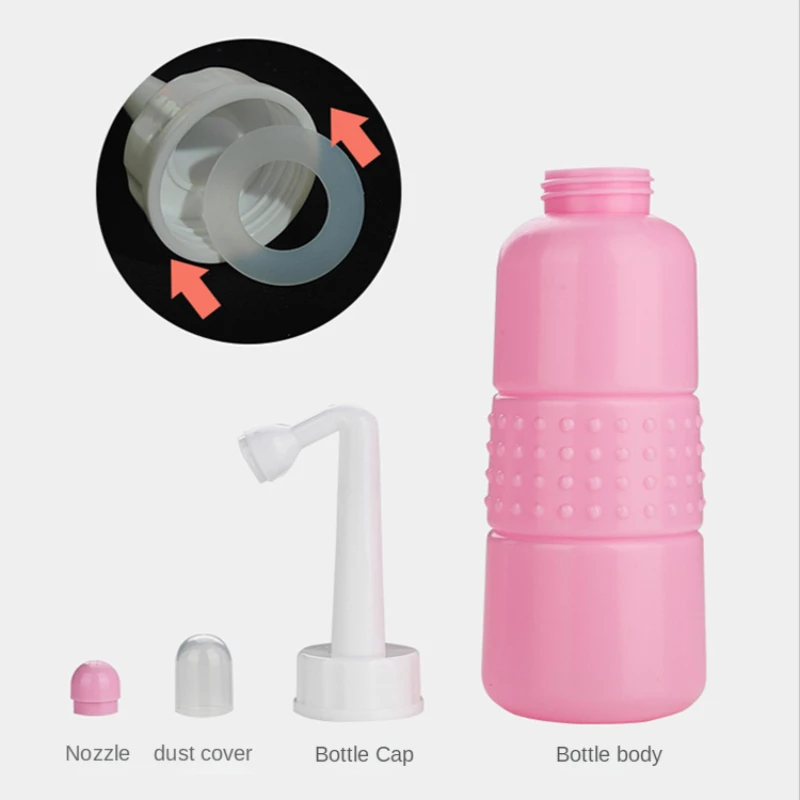 Baby Showers Portable Hand Held Bidet Sprayer Maternity Washer for Perineal Recovery Cleansing After Birth Hygiene Bottle