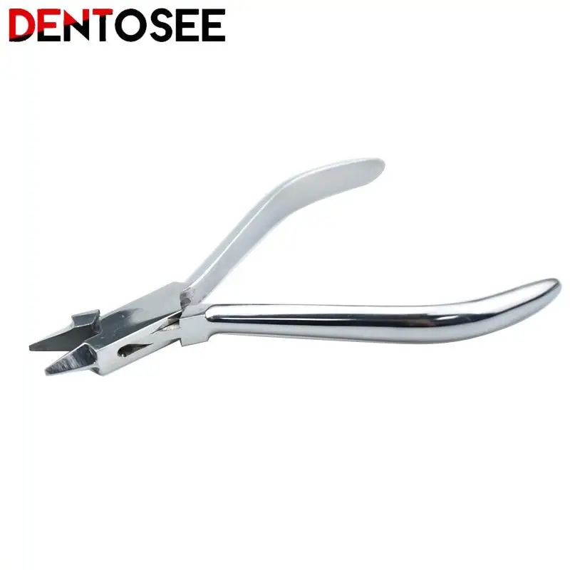 Pinze dentali a testa piatta pinza per ortodonzia Weingart Niti Wire/filament pinza per modellare curva strumento dentale