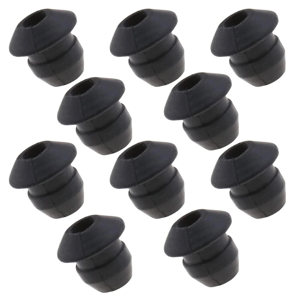 

10pcs Rubber Fuel Tank Hose Grommets for Lawn Mowers Effective Leak Prevention and Easy Replacement for Garden Equipment
