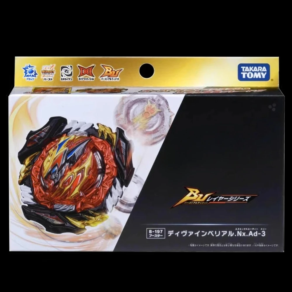 GENUINE TAKARA TOMY BEY BURST B-197 Divine Belial Nexus Adventure-3 BLADE