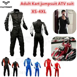 Combinaison de Kart RL pour Adulte, Veste de Moto Imperméable, pour Course Tout-Terrain, Karting, avec Logo
