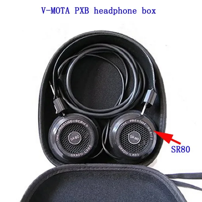 V-MOTA PXB headphone Carry case boxs For GRADO SR60,SR80,SR80i,SR125i,SR225i,SR325,SR325is,RS1,RS2,Alessandro M1, M2 headphone