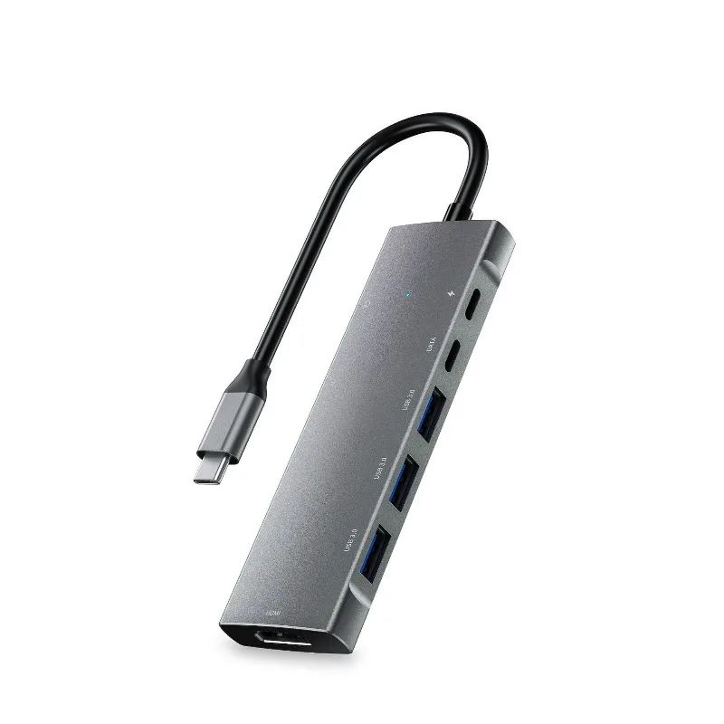 

Type-c docking station Outdoor mobile phone fishing live 3.0 multi-function conversion 9-in-1 docking station