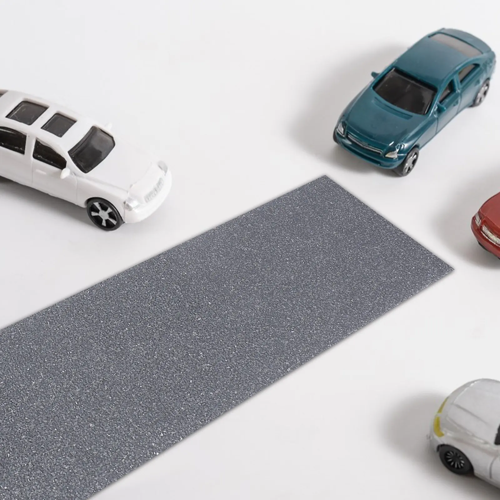 1 Roll Urban Road Stickers Tape Realistic Surface Design for DIY City Layout Desk Display Educational Collectors Simulation