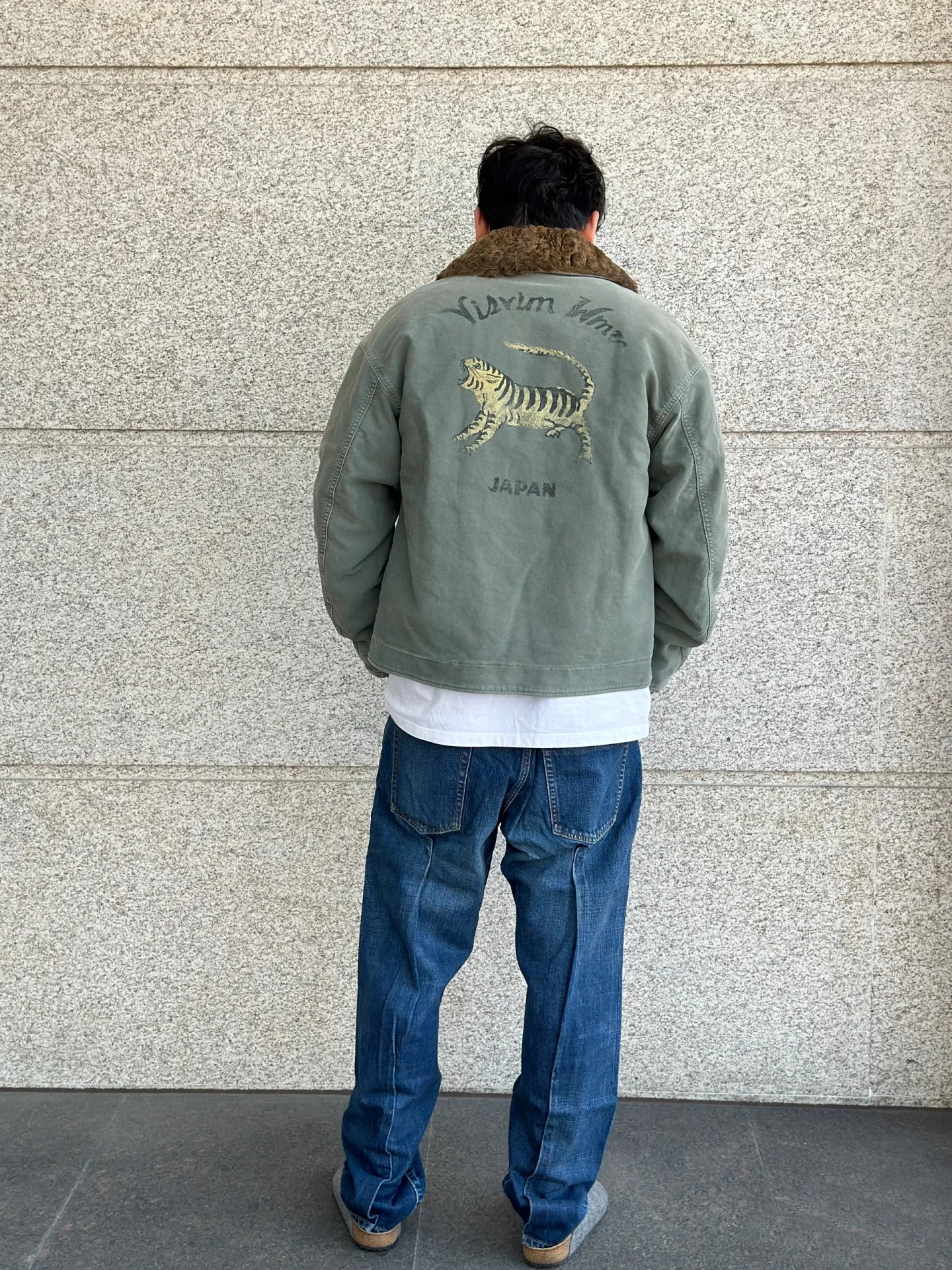 24SS VISVIM PURSER DECK Tiger print deck jacket - AliExpress