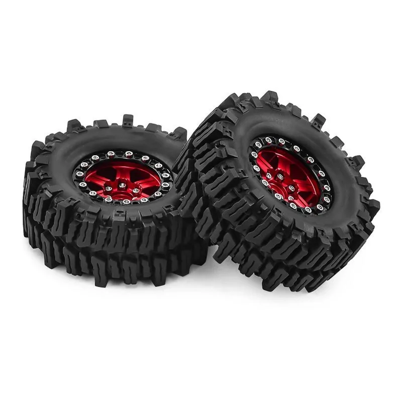 

MACH-1.3 Inches RC Car Upgrade Wheels And Tires For 1/18 TRX4M SCX24 FMS Ascent-18 RC Crawler Car Accessories D383