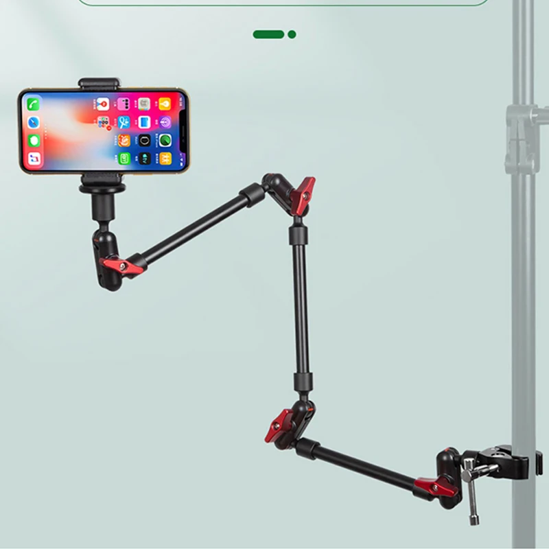 Flexible Tripod for Mobile Phone Telephone Desktop Aluminum Tripie for Cellphone Smartphone Camera Video Recording Photography