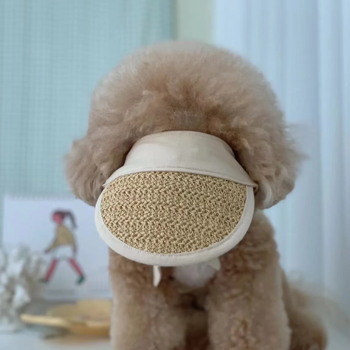 Gorro solar para perros pequeños – Sombrero protección - imagen 3