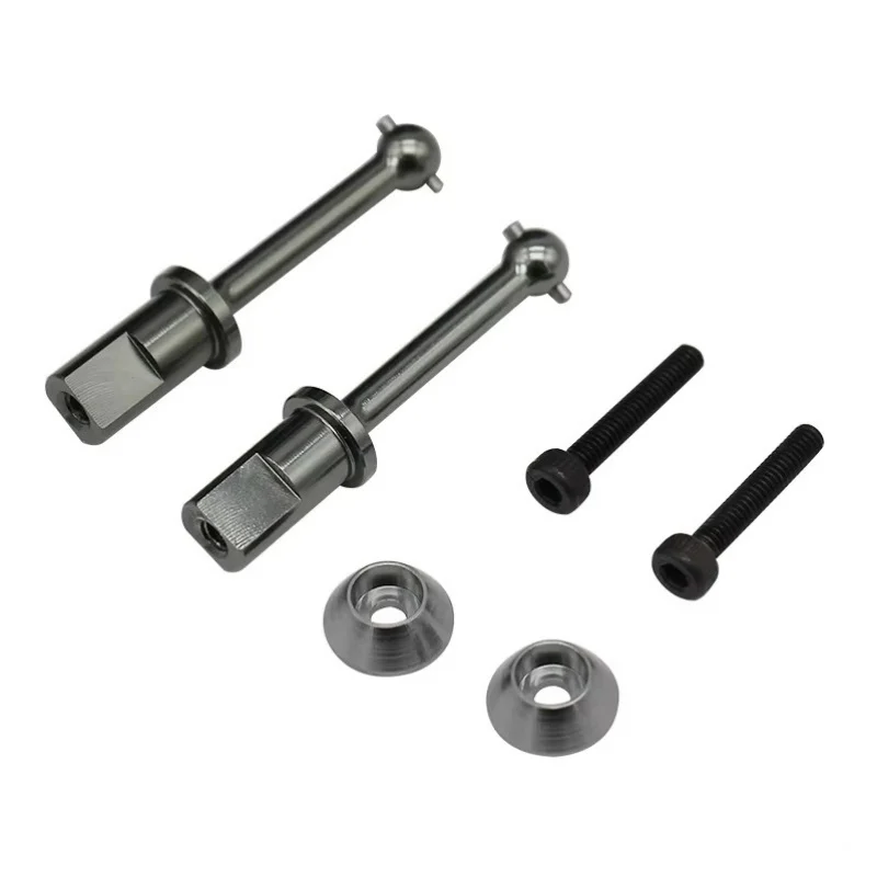 

HR Aluminum Screw Wheel hub and Driveshafts Set for Tamiya T3-01