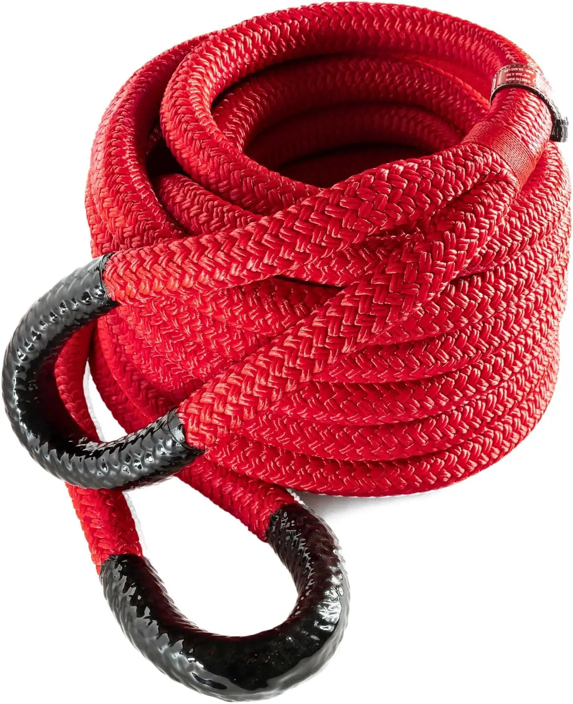 

Сверхмощный буксирный трос с кинетическим восстановлением 7/8 x 30 футов для бездорожья и транспортных средств, сделано в США — прочный 4x4, джип, использование грузовиков