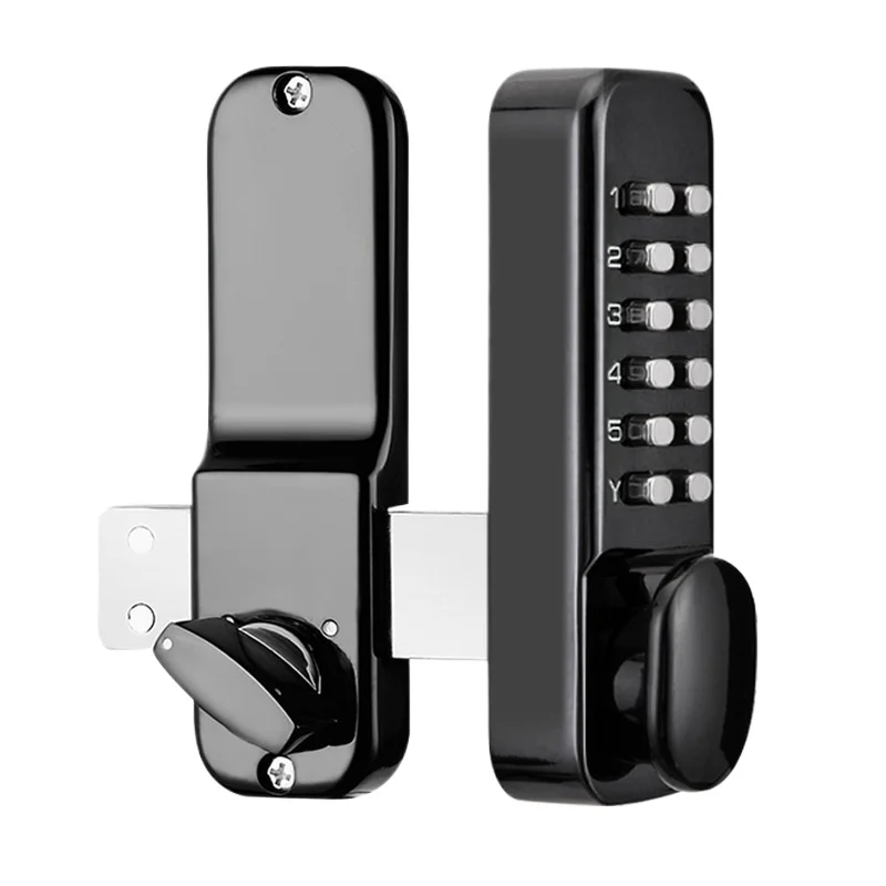 Outdoor Waterproof Rustproof Mechanical Combination Lock for Iron Gate Fence Door Old Style Bolt Lock for Indoor Wooden Door