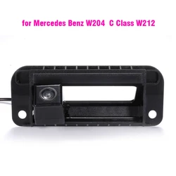 Car Trunk Handle Camera Rear View HD Camera for Mercedes Benz W204 S204 C Class W212 C180 C200 C260 C300
