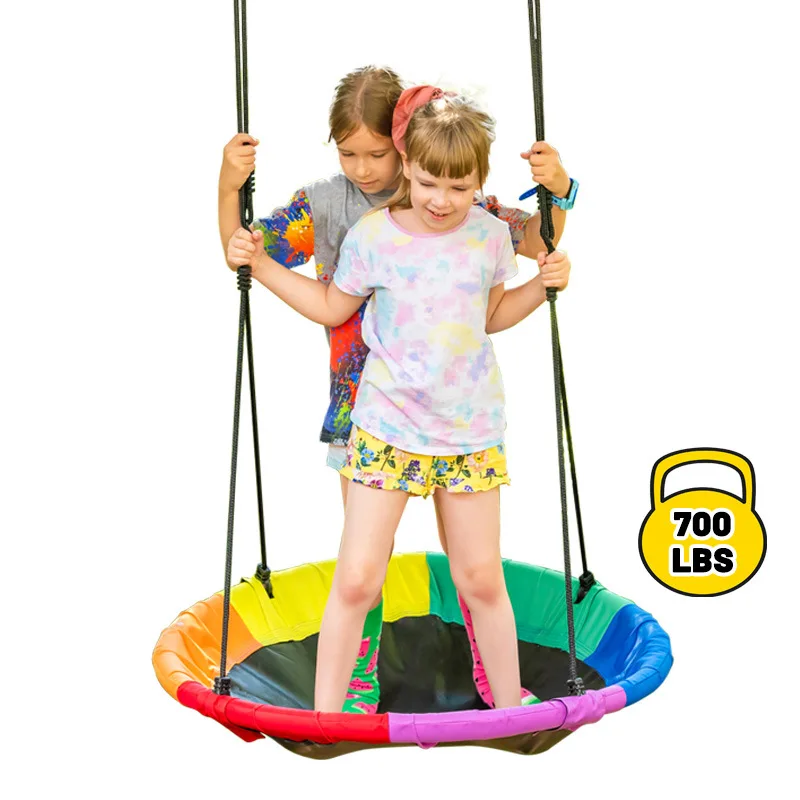 

Oxford Cloth Swing Indoor Outdoor Round Bird's Nest Swing Bird's Nest Swing Canvas Children's Hammock Popular