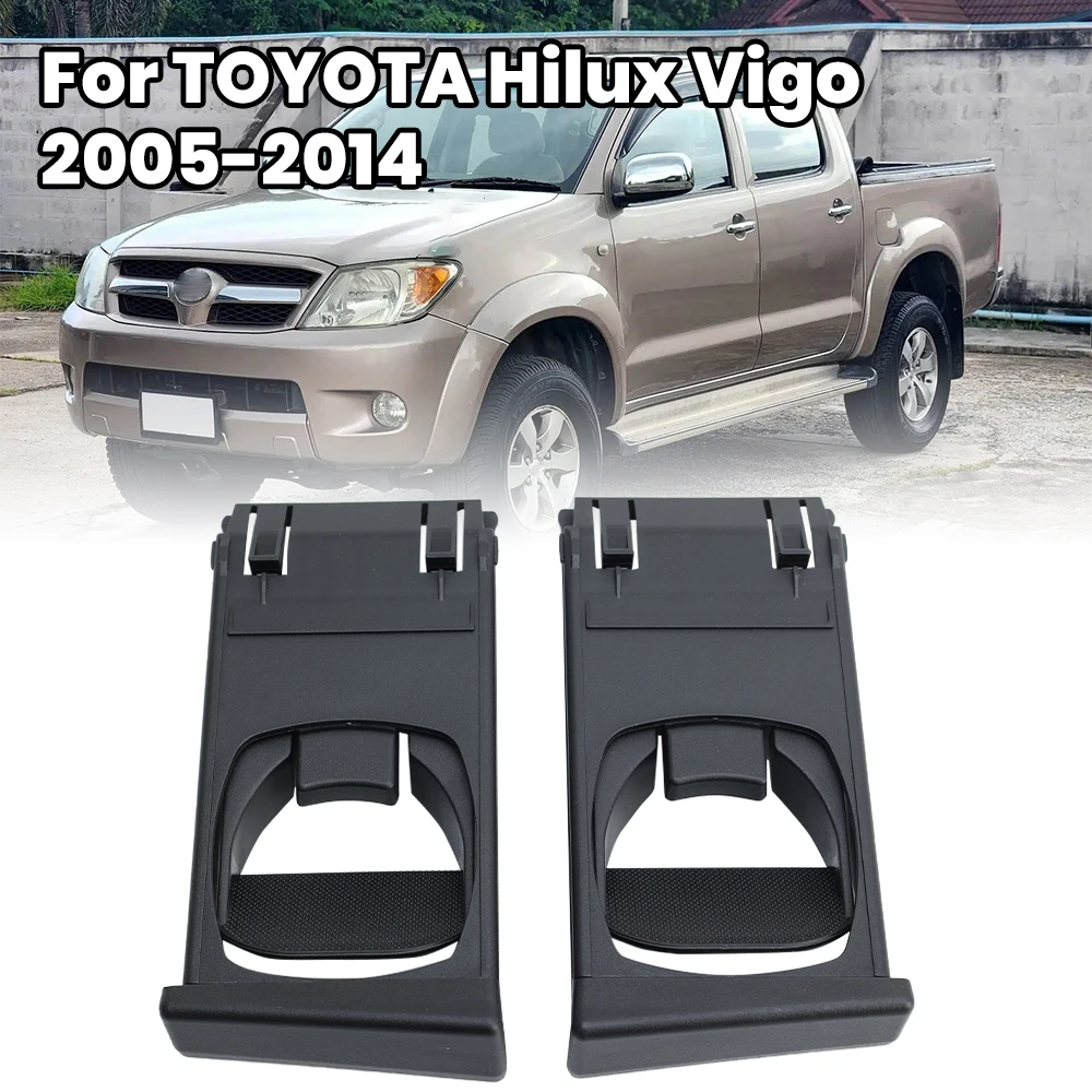 

Dash Cup Holder Fit For Toyota Hilux Vigo 2005-2014 ABS Black Replace 5560-40K020 556040K020B0 Left Right cars accessories