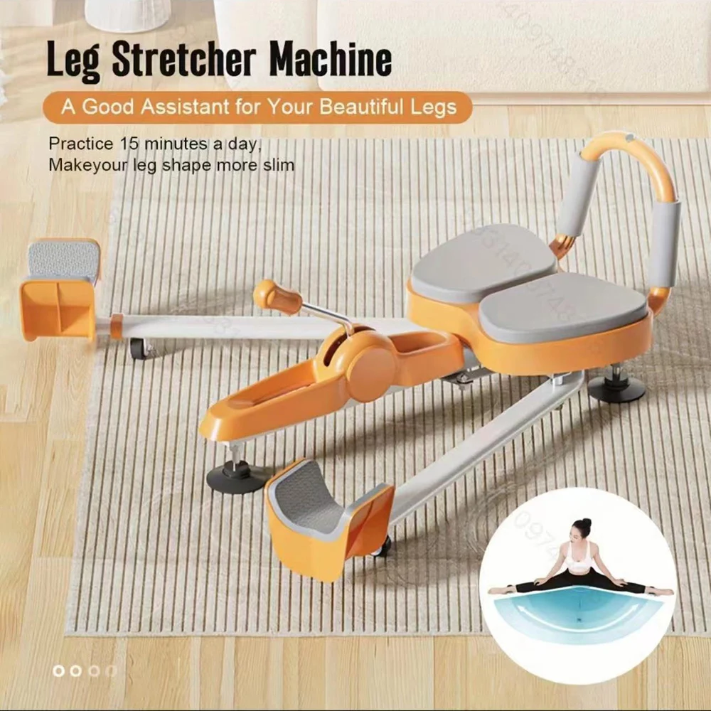 Machine d'étirement fendue de jambe réglable d'entraîneur de corps de civière de Ligament de danse de Yoga
