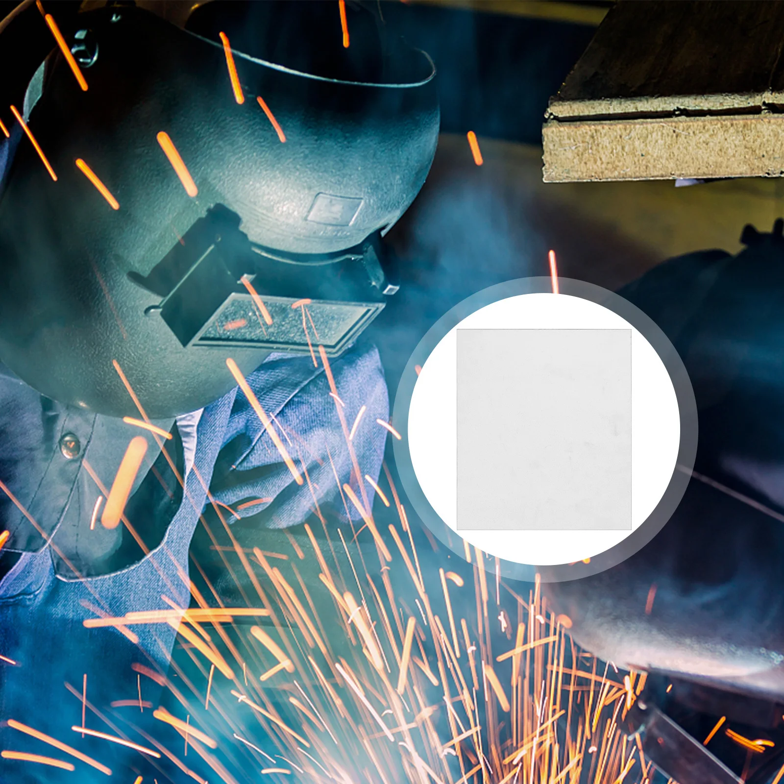 10Pcs Welding Protective Lens Replacement for Auto Darkening Stable Wear Resistant Welding Accessories