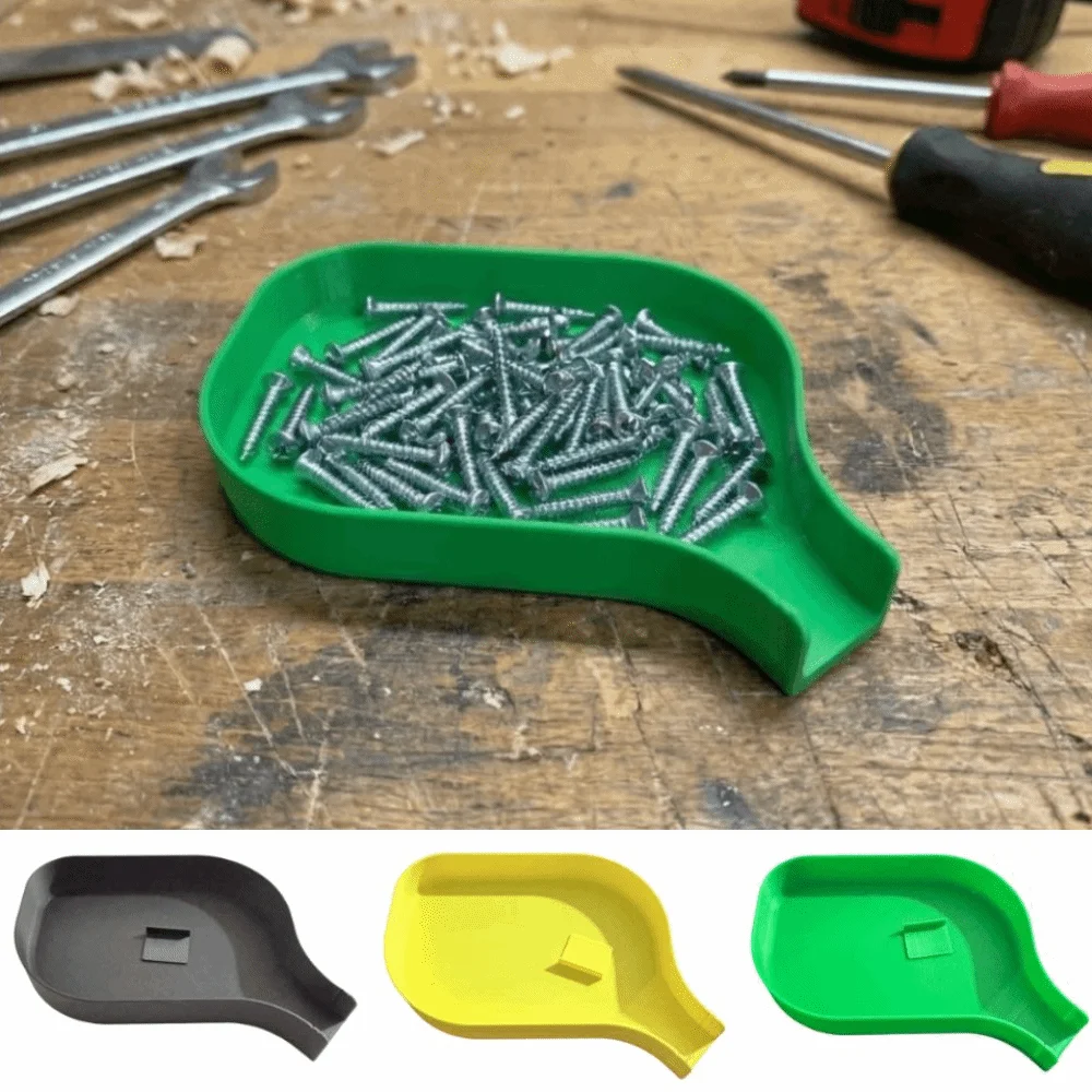 Quick Sorting Funnel Tray Durable Anti-Spill Small Parts Organizer Beads Organizing Raised Edge Hardware Tray Items Storage